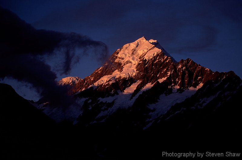 Mt Cook Sunset Mt Cook Sunset